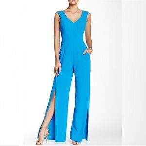 Yoana Baraschi Highlife Crepe wise leg sleeveless Jumpsuit size 2